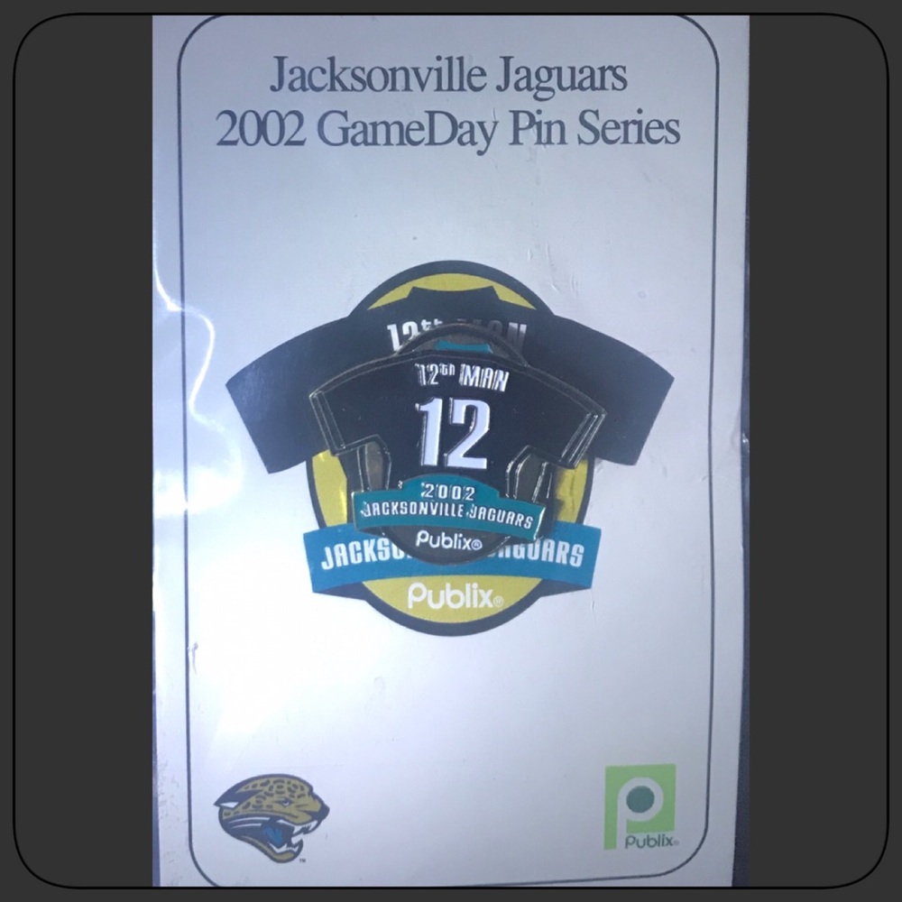 Jaguar collector Pin 12th Man-NEW!